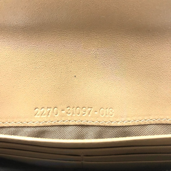 Fendi Zucca Coral Tri Fold Long Wallet Vintage in Box - Picture 6 of 10